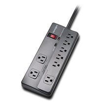 Load image into Gallery viewer, Guardian Premium Surge Protector, 8 Outlets, 6 Ft Cord, 1080 Joules, Gray

