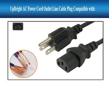 Load image into Gallery viewer, UpBright AC in Power Cord Outlet Socket Cable Plug Lead Compatible with ION Audio Portable Bluetooth Wireless Speaker Series iPA23 IPA101 IPA125A iPA56 iPA56B iPA56C iPA56D iPA56S iPA30A iPA57 IPA88

