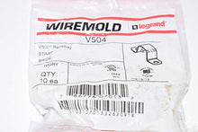 Load image into Gallery viewer, Wiremold V504 Mounting Strap, for Use with 500 Series Raceway, 1 or 2 Holes, Steel
