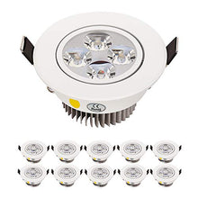 Load image into Gallery viewer, LEDSONLINE 10-Pack LED Dimmable Daylight 2.5 inch Recessed Lighting kit Fixture 4W (48W Replacement) 4000K for Shop Office Boat Show Room newhouse kitch Bathroom Cabinet Downlights Ceiling Lights
