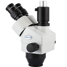 Load image into Gallery viewer, KOPPACE 3.5X-45X Trinocular Stereo Microscope Lens Electronic Eyepiece Trinocular Stereo Zoom Microscope Camera 23.2mm Interface
