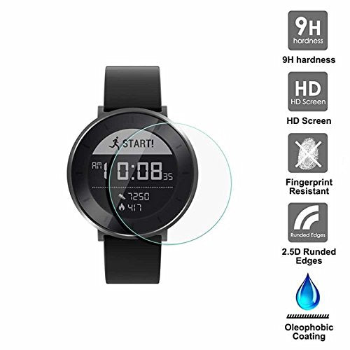 KAIBSEN For Huawei Honor S1 Sport Smart Watch 2.5D Tempered Glass Screen Protector,HD Clear Glass Film No-Bubble,9H Hardness,Scratch Resist