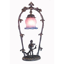 Load image into Gallery viewer, Meyda Home Indoor Decorative Lighting Accessories 19&quot;H Cherub with Violin Accent Lamp 12655
