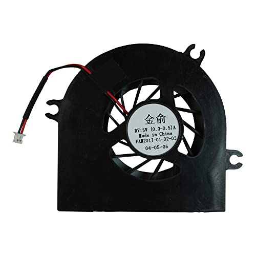 Power4Laptops Replacement Laptop Fan 2 Pin Version Compatible with ECS MB50