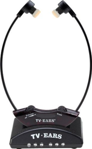 TV Ears 330-0123 2.3 Wireless Headset System, Black