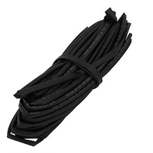 Load image into Gallery viewer, Aexit Heat Shrinkable Electrical equipment Tube Wire Wrap Cable Sleeve 8 Meters Long 4.5mm Inner Dia Black
