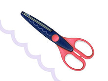 Load image into Gallery viewer, Forever in Time ST170D Cropping Scissors, Metal Blade, 6.5in, Scallop
