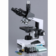Load image into Gallery viewer, 40X-2000X Lab Clinic Veterinary Trinocular Microscope with 10MP Camera
