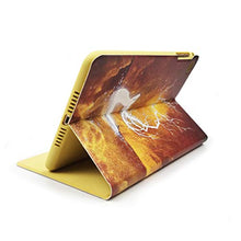 Load image into Gallery viewer, iPad Mini 1/2/3/4 Slim Book Case, Synthetic Leather Stand Durable Cover with [Auto Sleep/Wake] [Corner Protection] [Shock Absorption] Protective Hard Shell for Apple iPad mini 1/2/3/4, Golden Deer
