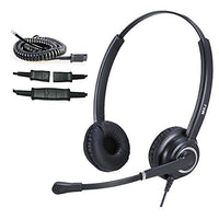 RJ9 Telephone Headset for Cisco Phones with Microphone Noise Cancelling Dual Ear Office Landline Headset for Cisco CP-7821 CP-7841 7931G 7940 7942G 7945G 7960 7962G 7965G 7970 8841 8865 8961 9951