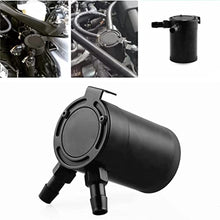 Load image into Gallery viewer, ROADYAKO Universal Auto Car Racing Baffled 2-Port Oil Catch Can/Tank/Air-Oil Separator Kit Auto Parts

