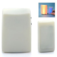 Anpress 7 Color Lights Flash + Music Doorbell, Wireless Doorbell, The Deaf/Hard of Hearing Favorite, Music Can Be Changed