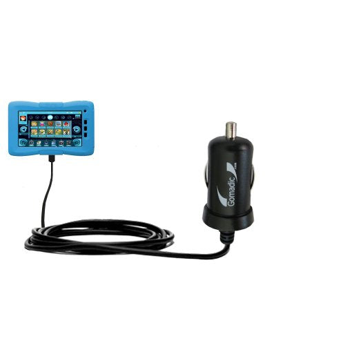 Gomadic Mini 10W Car/Auto DC Charger Designed for The KD Interactive Kurio Touch 4S Brand Power Sleep Technology - Designed to Last with TipExchange Technology