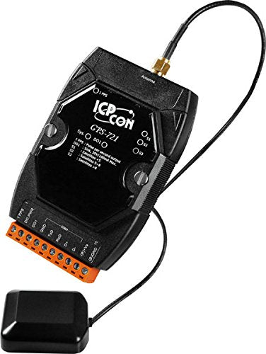 ICP DAS GPS-721 GPS Receiver and 1 DO, 1 PPS Output Module communicable Over RS-232 and RS-485.