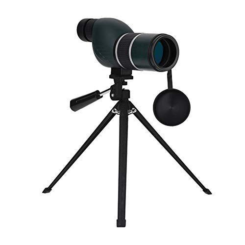 Acouto 50mm 12-36X Zoom Monocular Telescope,High Powered Monoculars Scope Mini Tripod and Storage Bag for Bird Watching, Hunting,Wildlife(Straight)