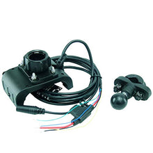 Load image into Gallery viewer, Audio/Power Cable Motorcycle Bike U-Bolt Handlebar Mount for Garmin Montana
