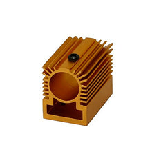 Load image into Gallery viewer, 3pcs Aluminum Radiator Heatsink 20x27x32mm for 12mm Laser Diode Module Golden
