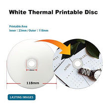 Load image into Gallery viewer, PlexDisc DVD+R 4.7GB 16X White Thermal Hub Printable - 100 Disc Spindle (FFP) - 63C-415-BX
