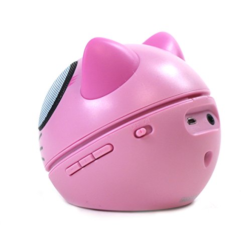 Zoo-Tunes Portable Mini Character Speakers for MP3 Players, Tablets, Laptops etc. (Kitten)