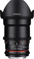 Rokinon Cine DS DS35M-N 35mm T1.5 AS IF UMC Full Frame Cine Wide Angle Lens for Nikon