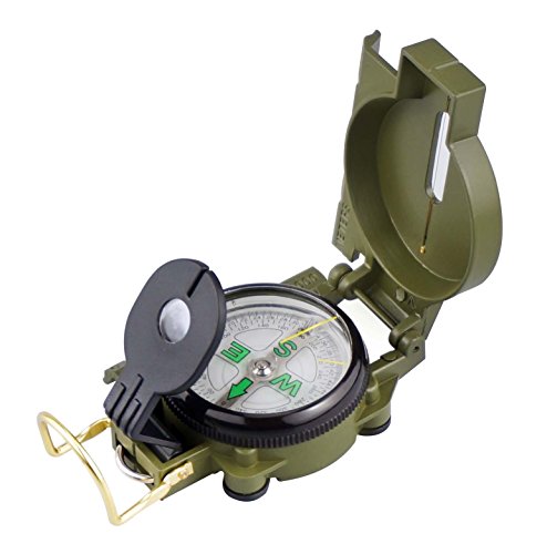 Se Survivor Series Army Green Precision Lensatic Compass   Cc45 2 A