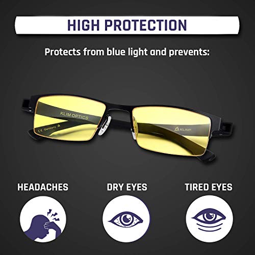 Anti Blue Light Protection Lenses Reduce Eye Strain