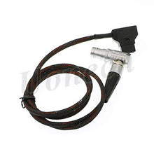 Load image into Gallery viewer, Uonecn Right Angle 8 Pin Female to D-tap Flexible Power Cable for Arri Alexa Mini Camera
