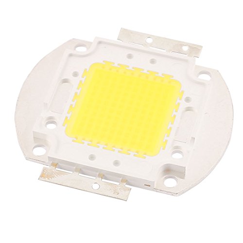 Aexit 30-34V 100W Light Bulbs LED Chip Bulb Warm White Super Bright High Power LED Bulbs for Floodlight