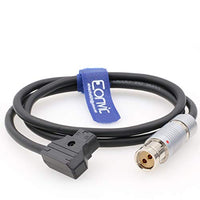 Eonvic D-tap to 2 Pin ARRI Alexa Camera Power Cable,Alexa SXT,Alexa XT Plug Cable