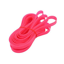 Load image into Gallery viewer, Aexit 10mm Dia Tube Fittings Tight Braided PET Expandable Sleeving Cable Wire Wrap Sheath Microbore Tubing Connectors Pink 5M
