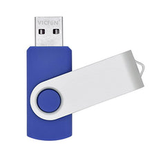 Load image into Gallery viewer, Vicfã¼n 10pcs 8 Gb Usb Flash Drive 8 G Blue Color Usb 2.0 Flash Memory Stick Foldable Thumb Stick
