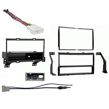 Load image into Gallery viewer, Compatible with Nissan Sentra 2007 2008 2009 2010 2011 2012 Without Above Pocket Multi DIN Stereo Harness Radio Dash Kit

