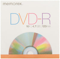 Memorex 4.7GB 16X DVD-R 10 Pack (32020033364)