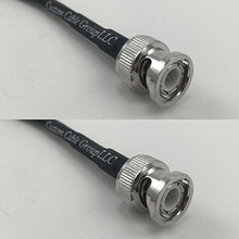 Load image into Gallery viewer, 12 inch RG188 BNC MALE to BNC MALE Pigtail Jumper RF coaxial cable 50ohm Quick USA Shipping
