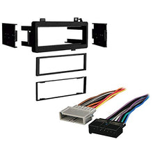 Load image into Gallery viewer, Compatible with Dodge Ram Pickup 1984 1985 1986 1987 19888 1989 1990 1991 1992 1993 1994 1995 1996 1997 1998 1999 2000 2001 Single DIN Stereo Harness Radio Install Dash Kit Package
