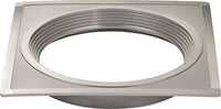 Satco S9531 Transitional Trim in Pwt, Nckl, B/S, Slvr. Finish, 6.63 inches, Brushed Nickel