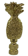 Load image into Gallery viewer, Royal Designs Trendy Resort Pineapple 3&quot; Lamp Finial for Lamp Shade, Polished Brass
