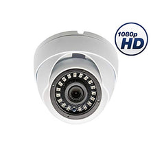 Load image into Gallery viewer, Evertech 2MP CCTV Camera HD 1080P 4-in-1 (TVI/AHD/CVI/960H CVBS) Security Dome Camera, 3.6mm Fixed Lens, Wide Angle Viewing Day &amp; Night Indoor Outdoor Waterproof (White)

