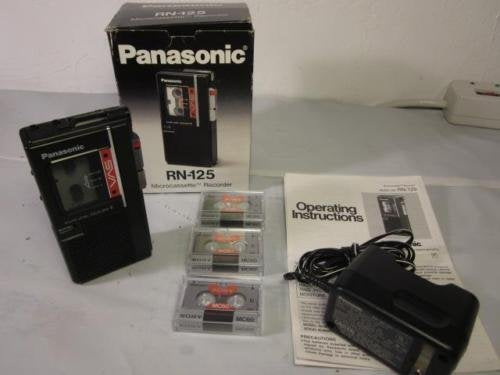Panasonic RN-125 Microcassette Recorder