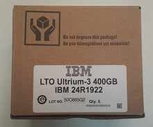Load image into Gallery viewer, IBM TotalStorage LTO Ultrium 3 400/800GB Data Cartridge 5-Pack 24R1922-5PK
