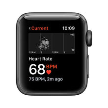 Load image into Gallery viewer, AppleWatch Series3 (GPS, 38mm) - Space Gray Aluminum Case with Black Sport Band
