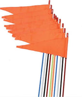 FireStick Antenna Flag - Stud Mount - White