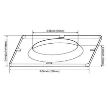 Load image into Gallery viewer, TORCHSTAR 4 Inch Interchangeable Trim Ring, Trim for Torchstar Recessed Downlight (ASIN: B01M1HXFS6; B01M167D0R), Oil Rubbed Bronze, Square, Pack of 4
