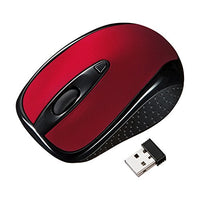 Sanwa ultra-compact receiver wireless optical mouse Red MA-WH121R