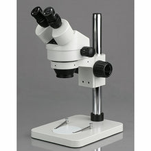 Load image into Gallery viewer, 7X-45X Stereo Binocular Microscope with 14&quot; Pillar Stand
