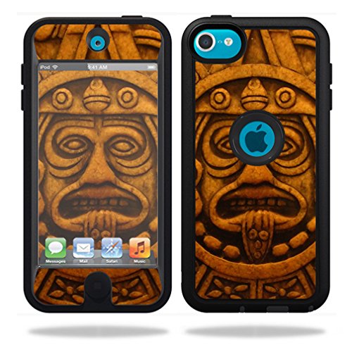 MightySkins Skin Compatible with OtterBox Defender Apple iPod Touch 5G 5th Generation Case wrap Sticker Skins Carved Aztec
