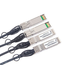 Load image into Gallery viewer, 40G QSFP+ to 4xSFP+ Breakout DAC - 40GBASE-CR4 Passive Direct Attach Copper Twinax QSFP to SFP Cable for Arista CAB-Q-S-2M Devices, 2m
