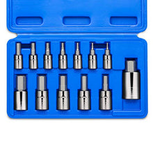 Load image into Gallery viewer, Neiko 10075 A Hex Bit Socket Set, Sae, 5/64â? 9/16â? | 13 Piece Set, S2 And Cr V Steel, 1/4â?, 3/8
