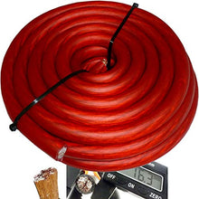 Load image into Gallery viewer, 20FT 0 Gauge Primary Speaker Wire Amp Power Ground Car Audio 10&#39; Red + 10&#39; Black
