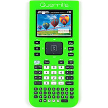 Load image into Gallery viewer, Guerrilla Silicone Case for Texas Instruments TI Nspire CX/CX CAS Graphing Calculator, Green
